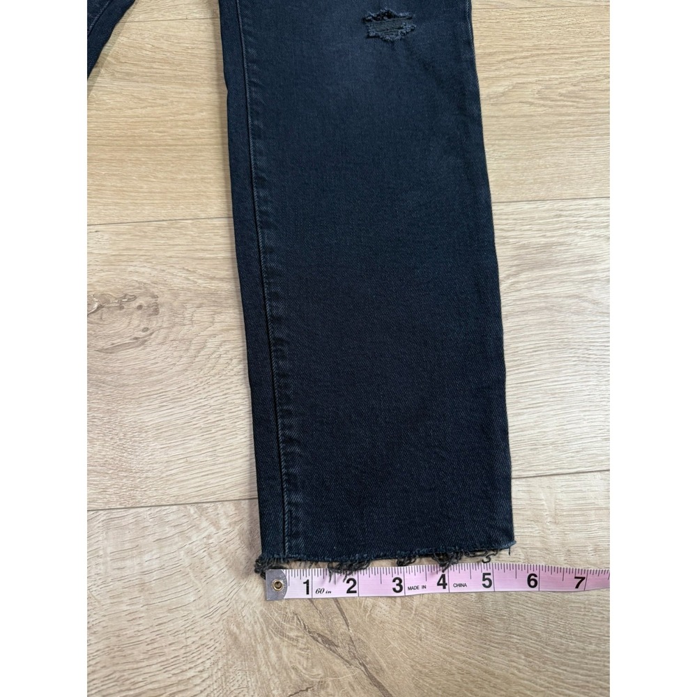 NWT Womens‎ Old Navy high rise OG straight secret slim pocket distressed jeans 6 - Picture 4 of 12